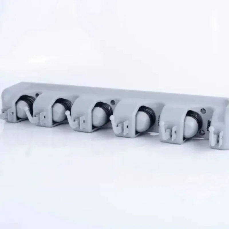 1PCS New product mop holder, household items mop holder, kitchen and bathroom mop hanger, hook, magic broom holder