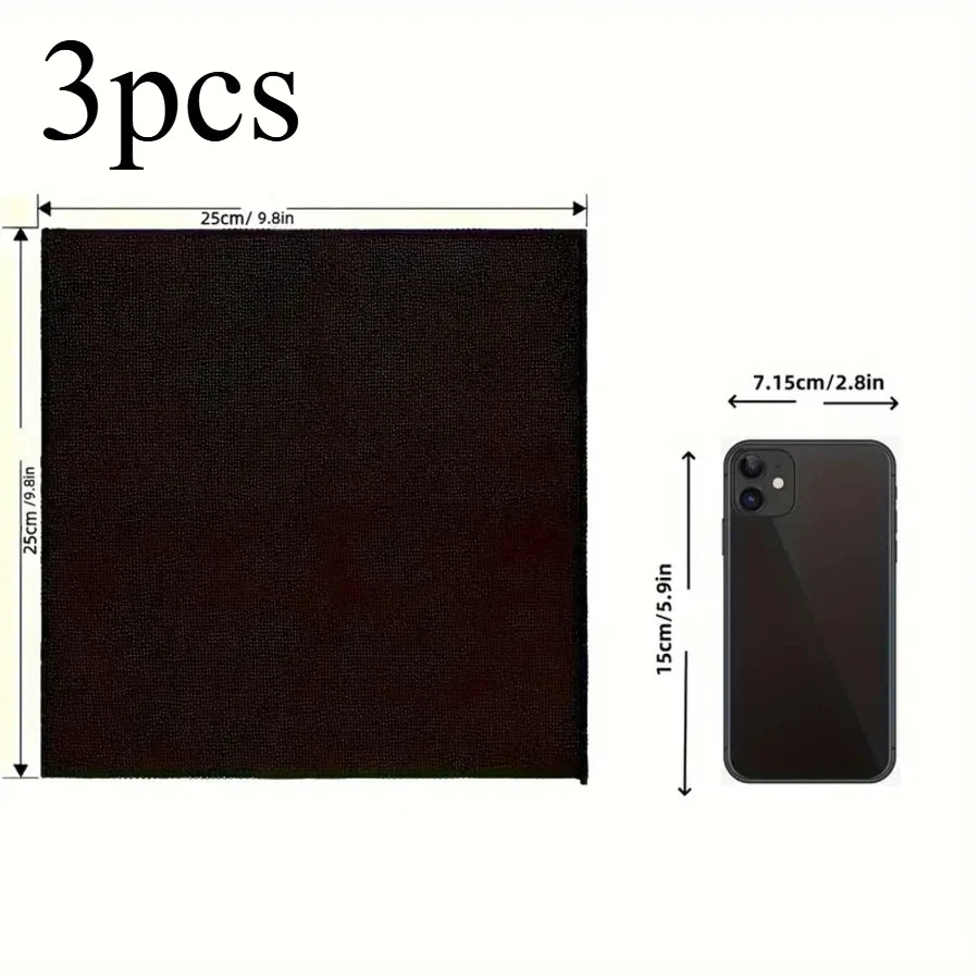 Premium Quality 3/5/10/20-Pack Cleaning Cloths - Soft Microfiber Towels for Kitchen, Car, & Desktop Cleaning - Stain Resistant