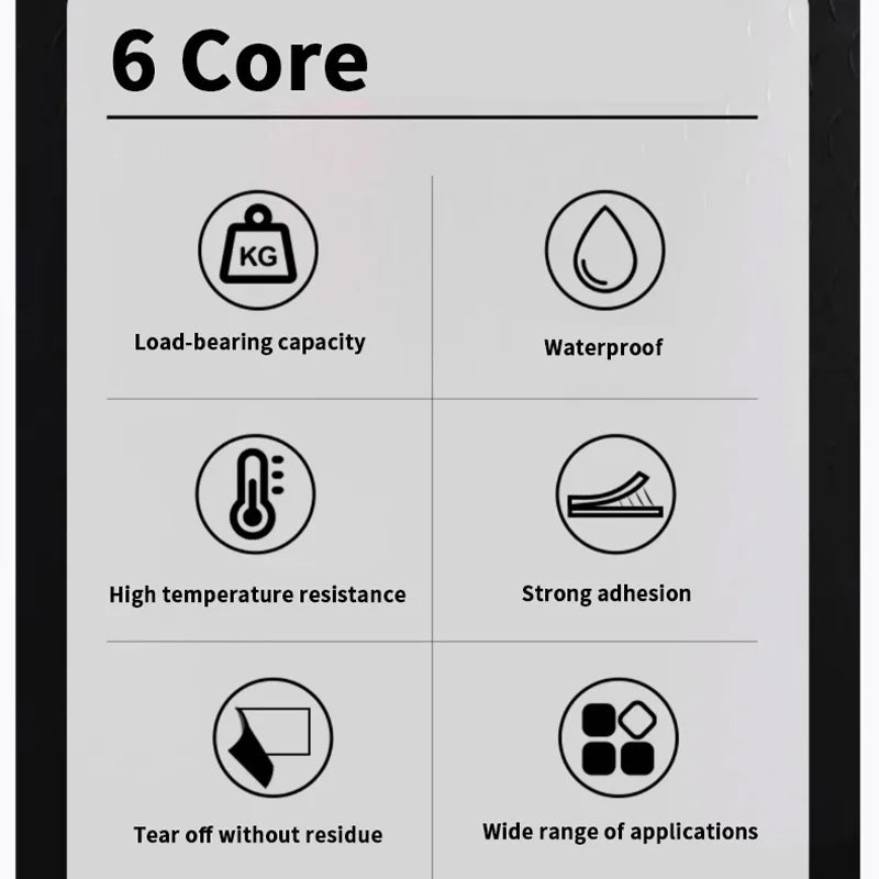 3M strong double sided tape adhesive car fixed high viscosity car special VHB sponge can be customized patch