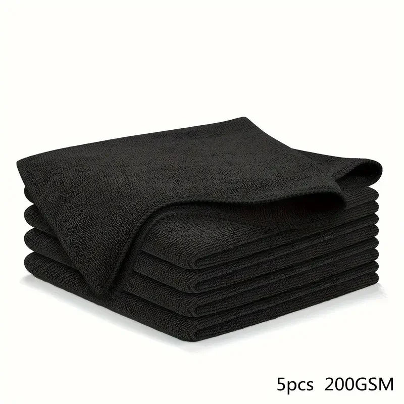 Premium Quality 3/5/10/20-Pack Cleaning Cloths - Soft Microfiber Towels for Kitchen, Car, & Desktop Cleaning - Stain Resistant